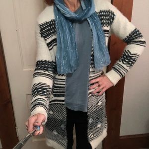 ❌❌SOLD❌❌ cardigan , t-shirt & scarf